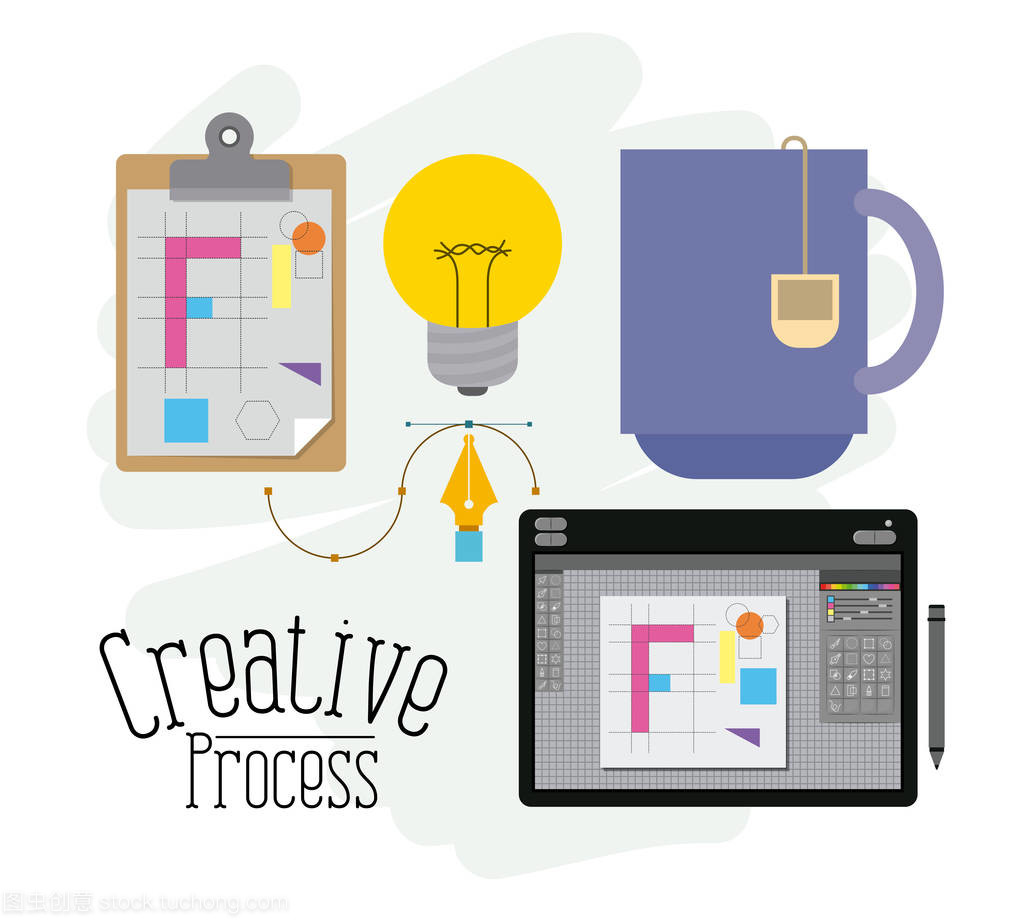 彩色背景、創作過程與設計師圖形元素在服裝設計中的應用